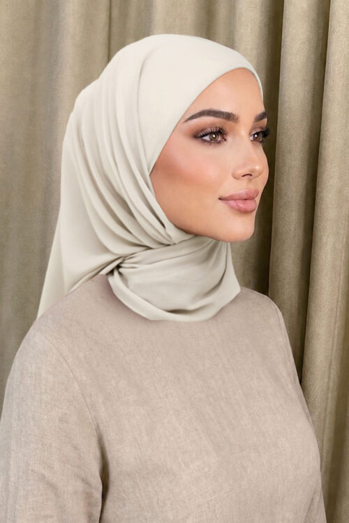Layha Hijab "Casual Series" - Off White