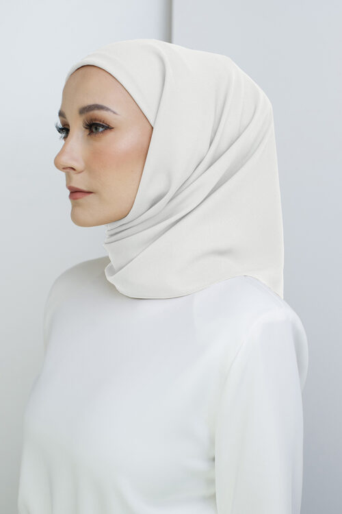 Tamara Hijab "Lite Chiffon" - Sugar White