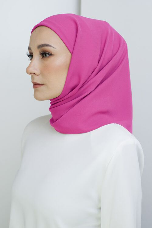 Tamara Hijab "Lite Chiffon" - Vivid Rose