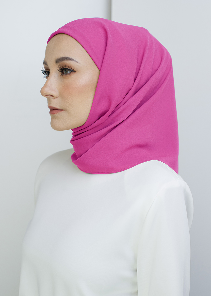 Tamara Hijab "Lite Chiffon" - Vivid Rose