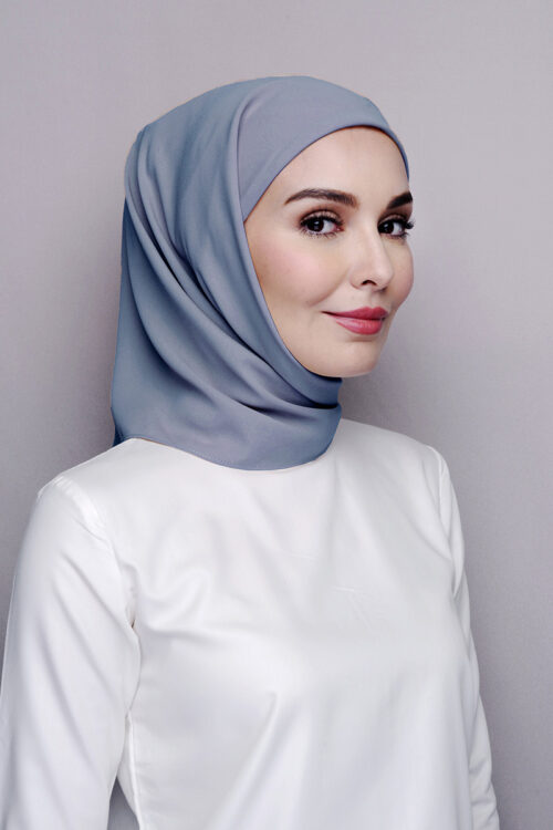 Tamara Hijab "Premium Chiffon" - Atlantic Blue