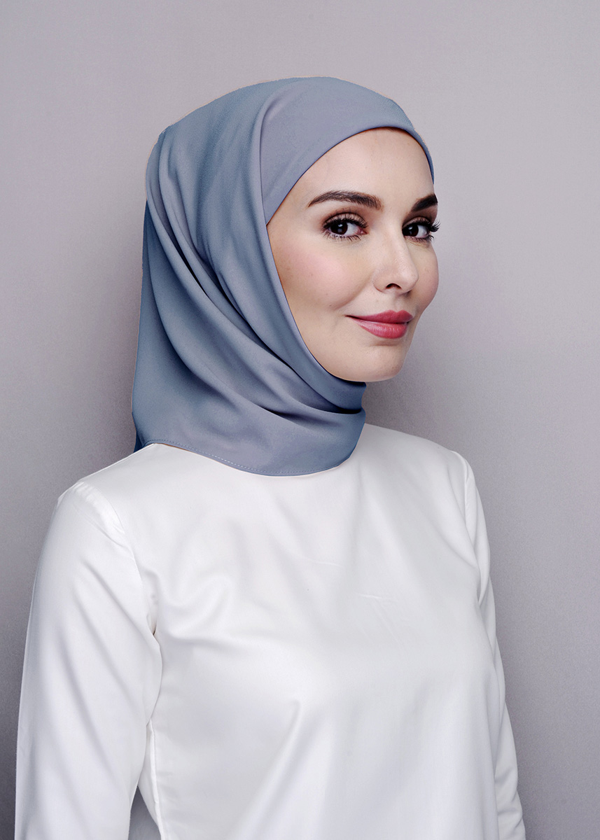 Tamara Hijab "Premium Chiffon" - Atlantic Blue