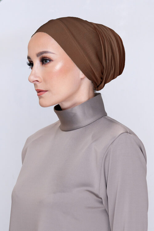 Celine Turban "Voile Edition" - Roasted Cocoa