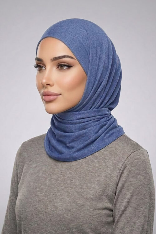 Layha Hijab "Active Series" - Blue Rush