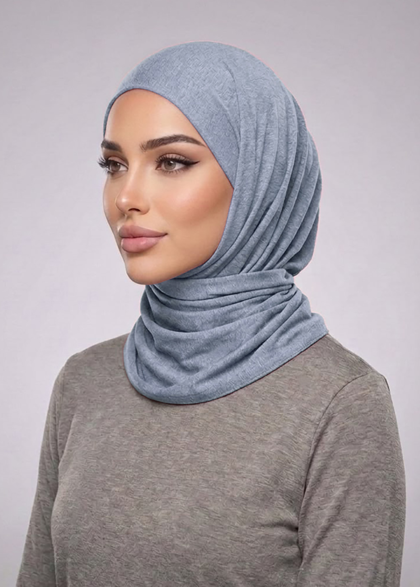 Layha Hijab "Active Series" - Denim Blue