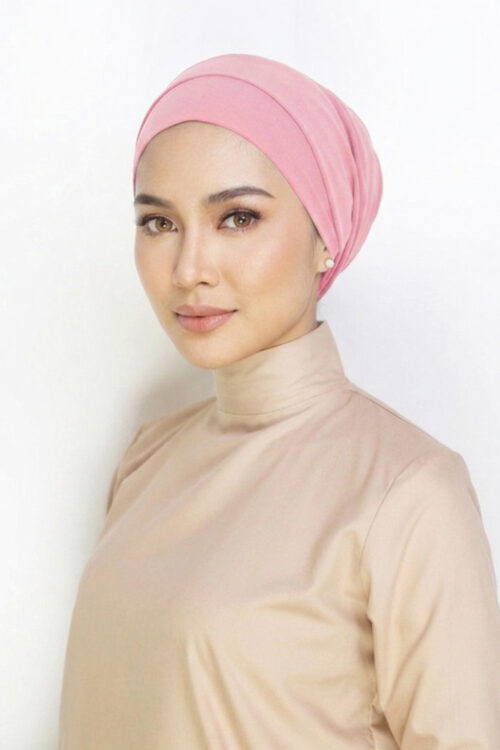Scarlett Turban "Rayon Series" - Icing Pink
