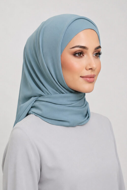 Talia Hijab "Lite Chiffon" - Summer Blue