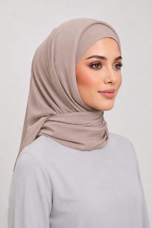 Talia Hijab "Lite Chiffon" - Stone Dust