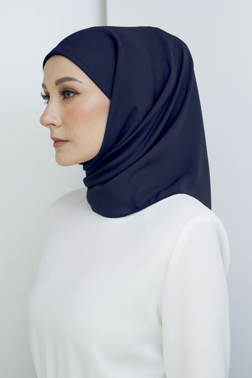 Tamara Hijab "Lite Chiffon" - Darknite Blue