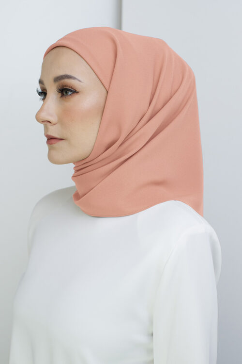 Tamara Hijab "Lite Chiffon" - Melon Blush