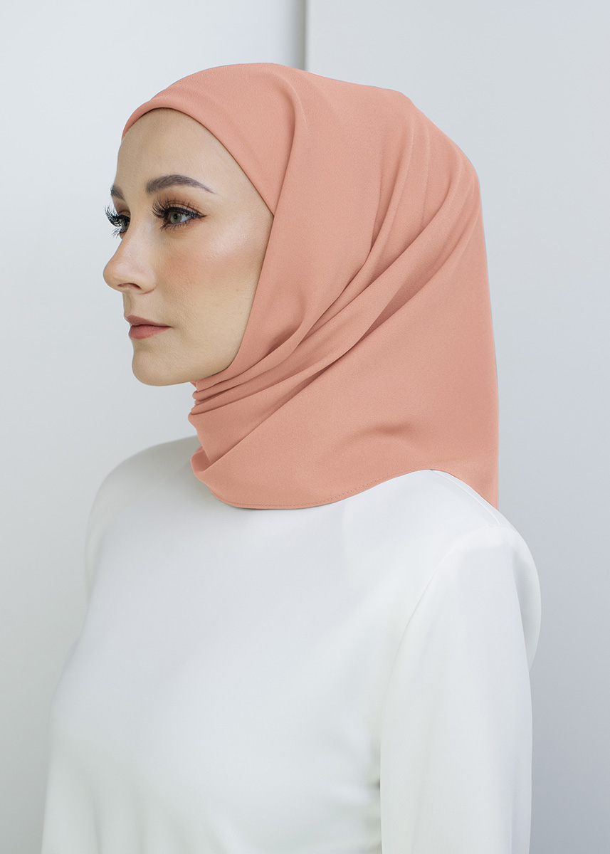 Tamara Hijab "Lite Chiffon" - Melon Blush
