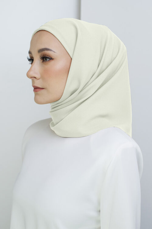 Tamara Hijab "Lite Chiffon" - Snow Cream