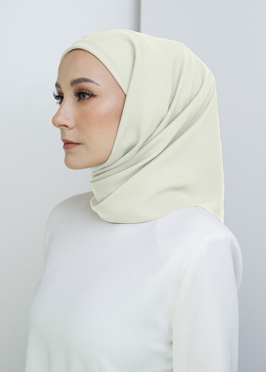 Tamara Hijab "Lite Chiffon" - Snow Cream