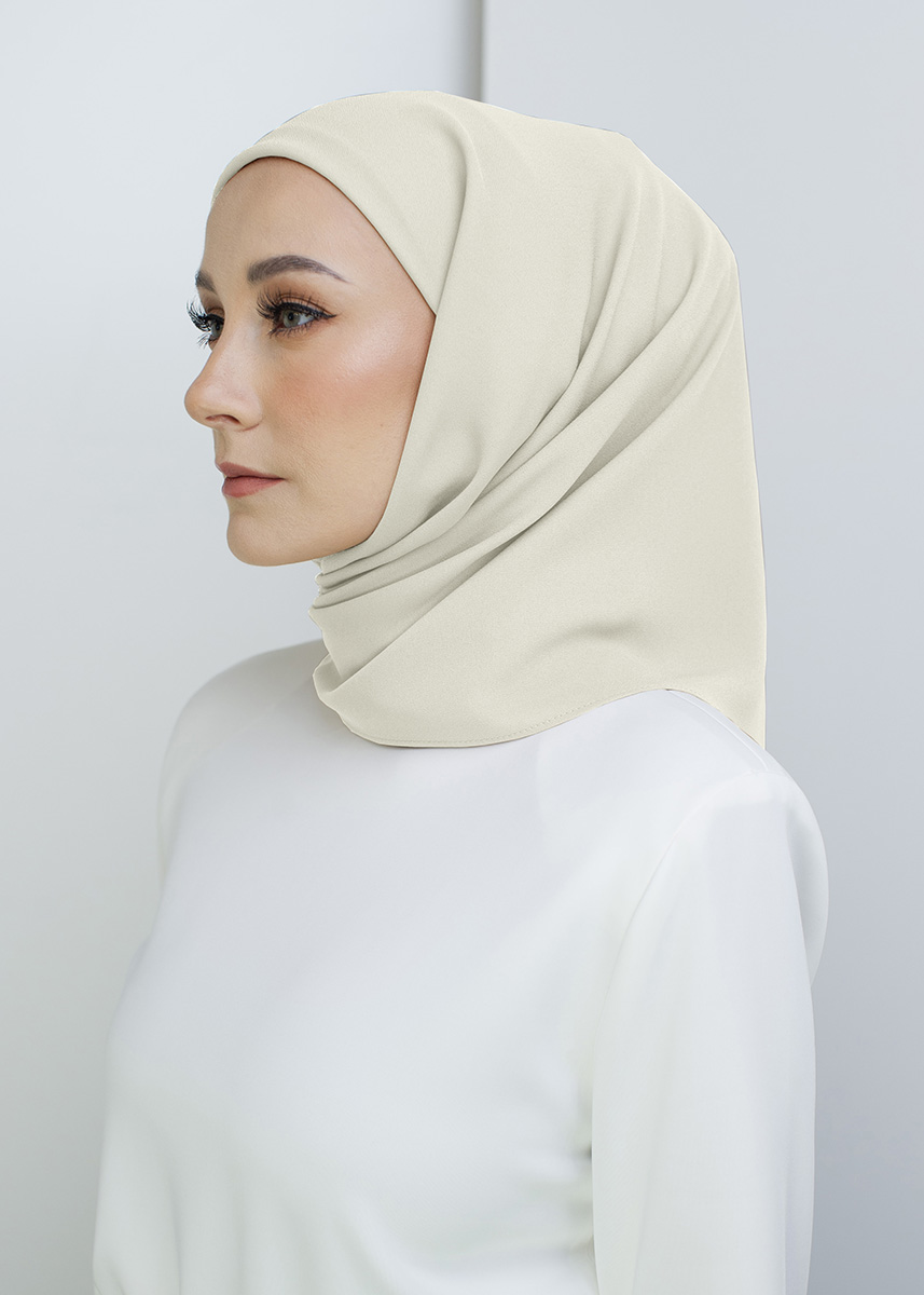 Tamara Hijab "Lite Chiffon" - Vanilla Cream