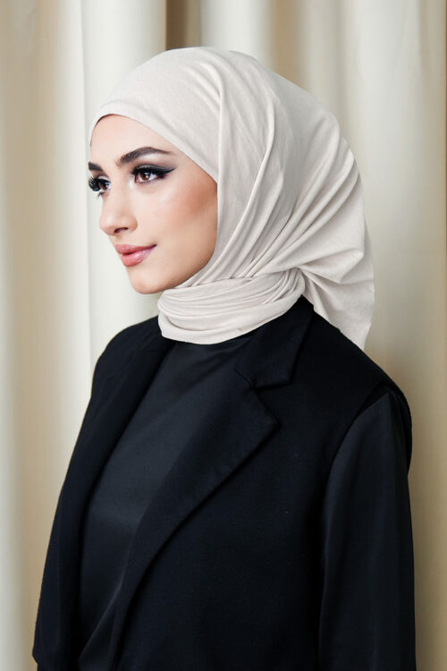 Tamara Hijab "Casual Series" - Cream White