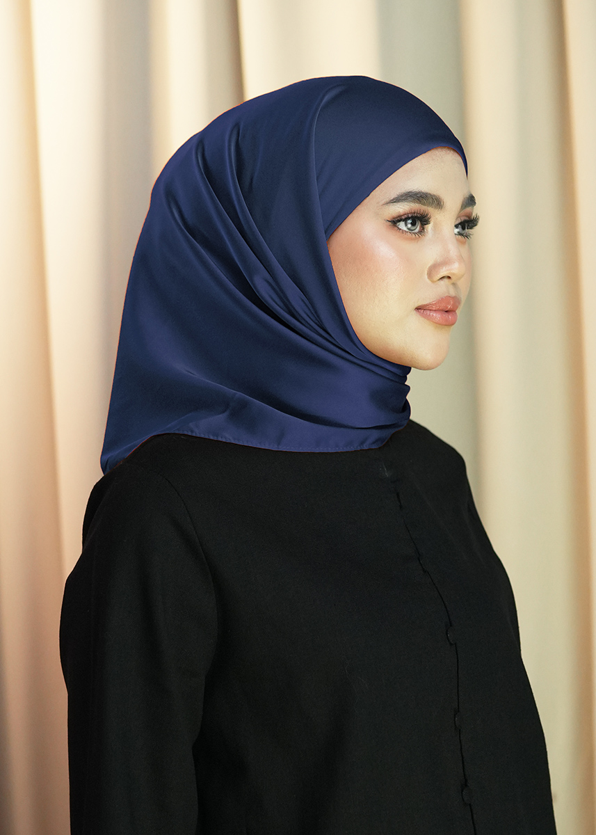 Tamara Hijab "Satin Silk" - Galaxy Blue
