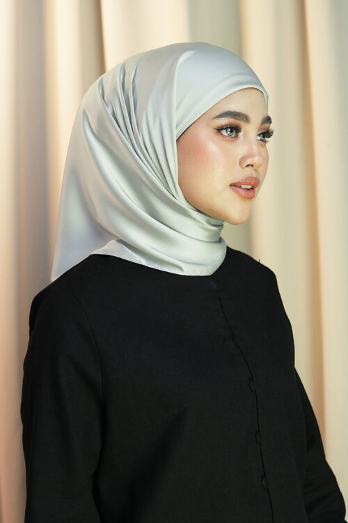 Tamara Hijab "Satin Silk" - Silver Orchid