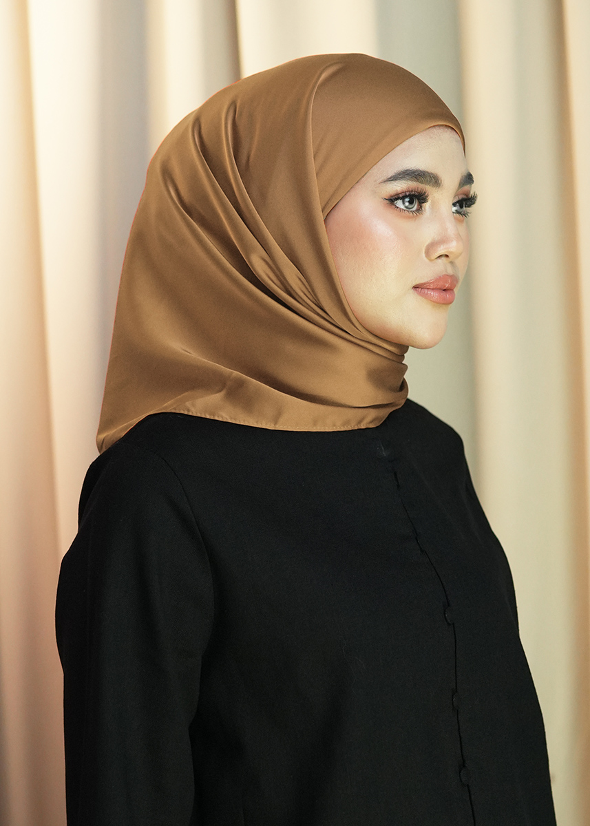 Tamara Hijab "Satin Silk" - Warm Bronze