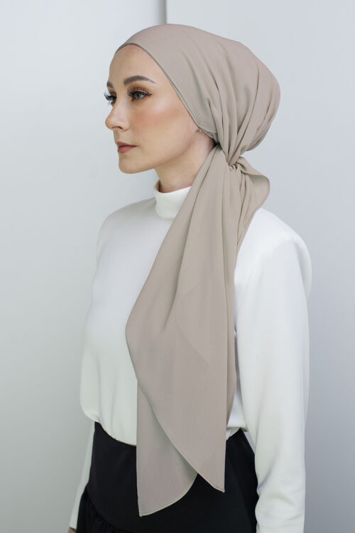 Bonita Turban "Lite Chiffon" - Sand Wood