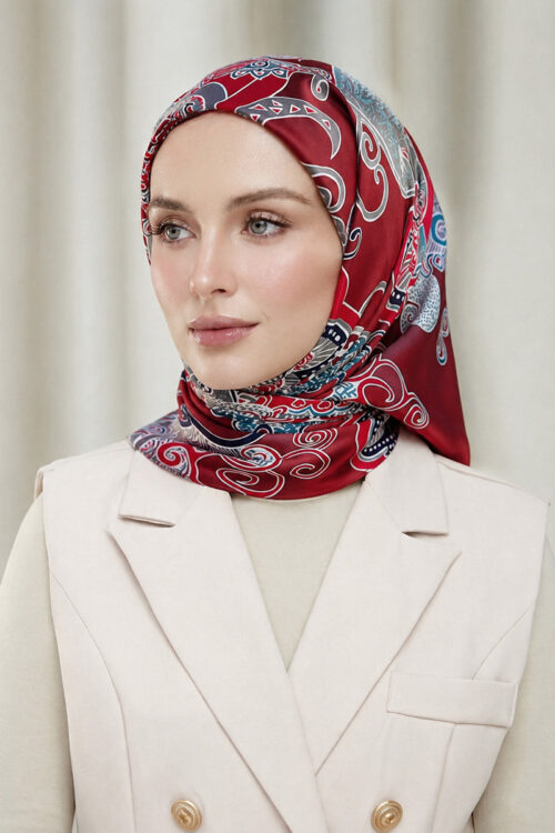 Tamara Hijab "Classy Batik" - Lawang Merah