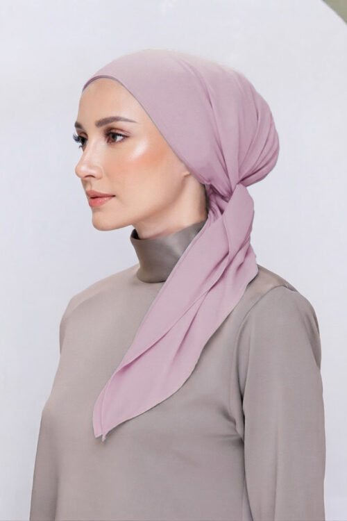 Lady Bonita Turban "Lite Chiffon" - Morning Orchid