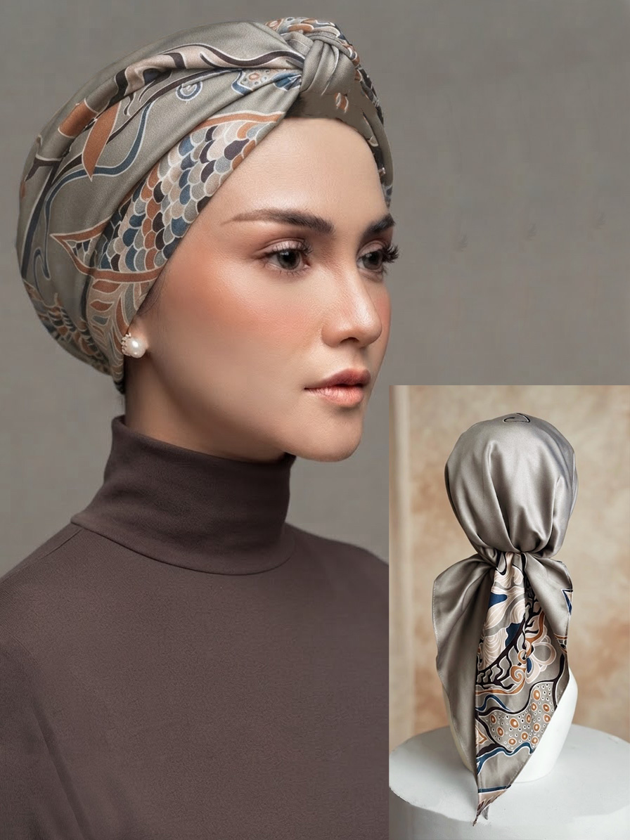 Lamara Turban "Classy Batik" - Kesuma Gangsa