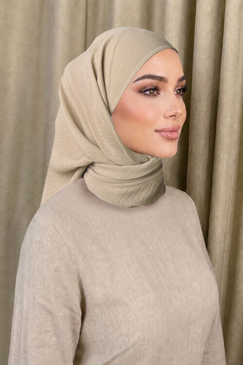 Layha Hijab "Ripple Airy" - Ash Mocha