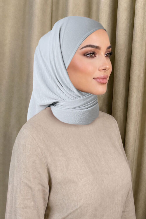 Layha Hijab "Ripple Airy" - Cool Gray