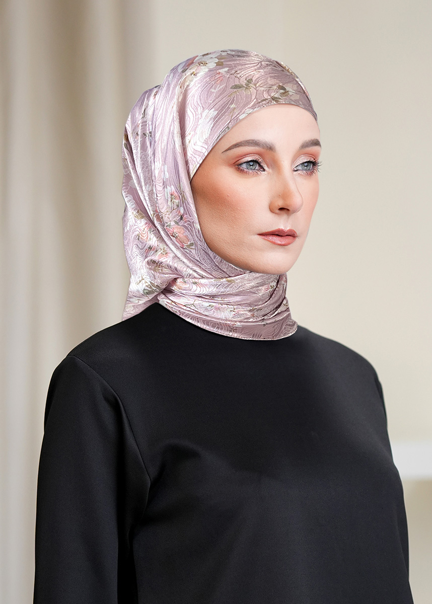 Layha Hijab "Fleure Series" - Lavender Orchid