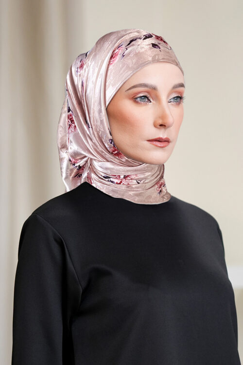 Layha Hijab "Fleure Series" - Vintage Rose