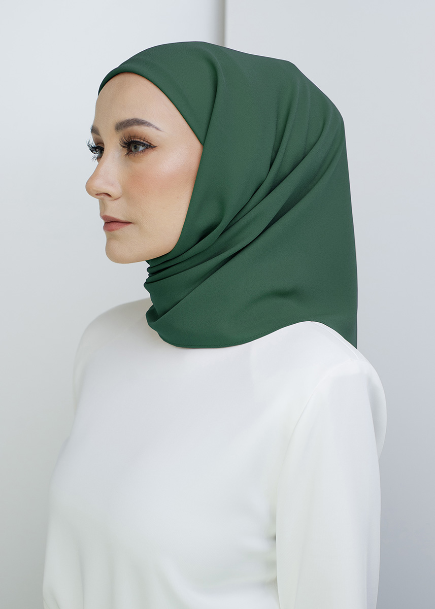 Tamara Hijab "Lite Chiffon" - Emerald Green