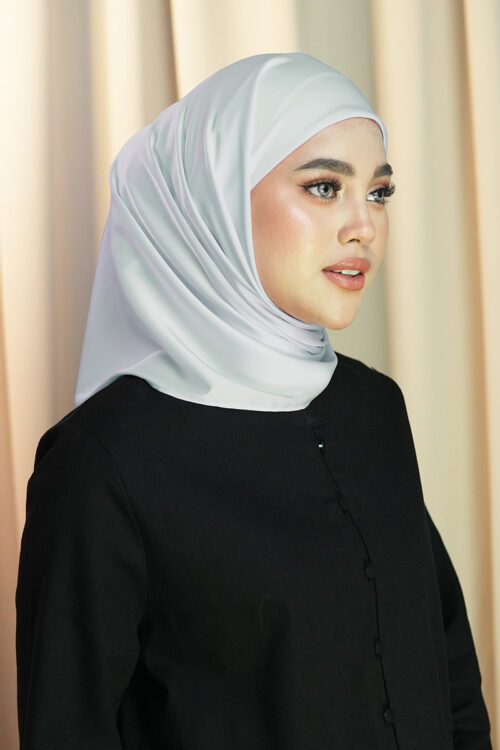 Tamara Hijab "Satin Silk" - Silver Ice