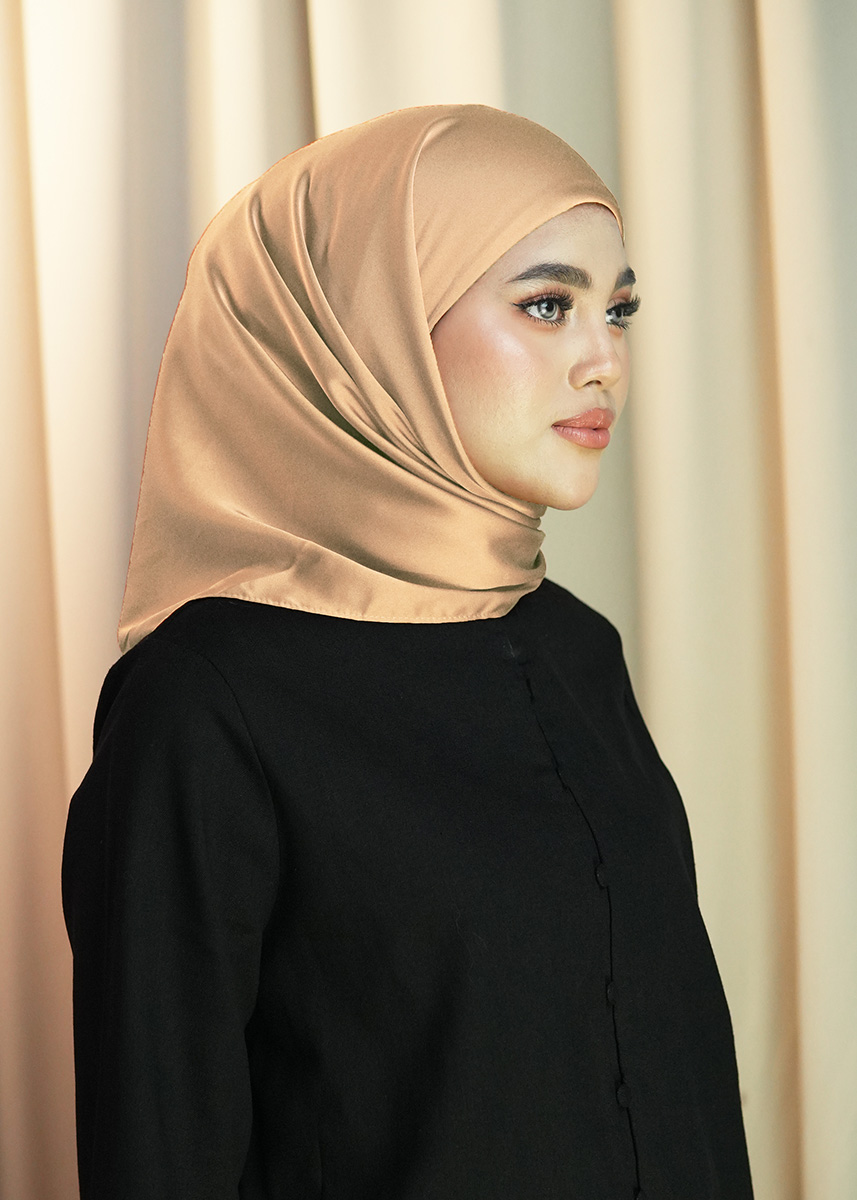 Tamara Hijab "Satin Silk" - Luxe Brown