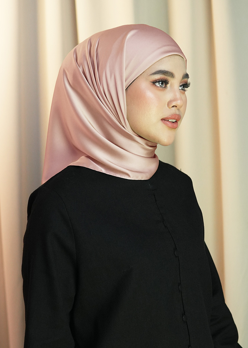 Tamara Hijab "Satin Silk" - Rose Blush