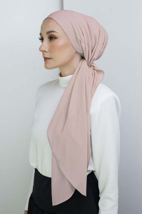 Bonita Turban "Sheer Chiffon" - Sandstone