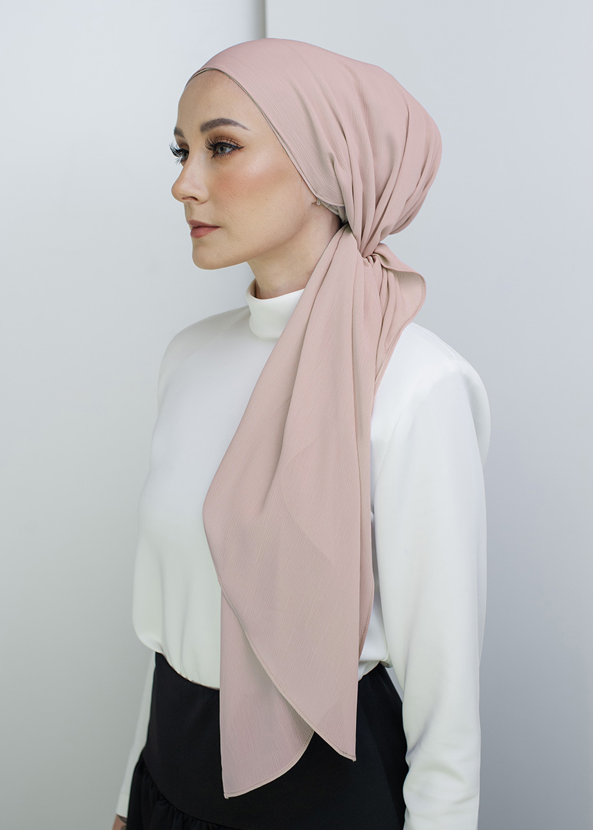Bonita Turban "Sheer Chiffon" - Sandstone