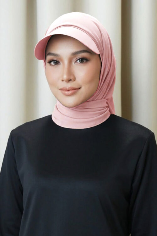 Dalima Hijab "Premium Chiffon" - Ballet Pink
