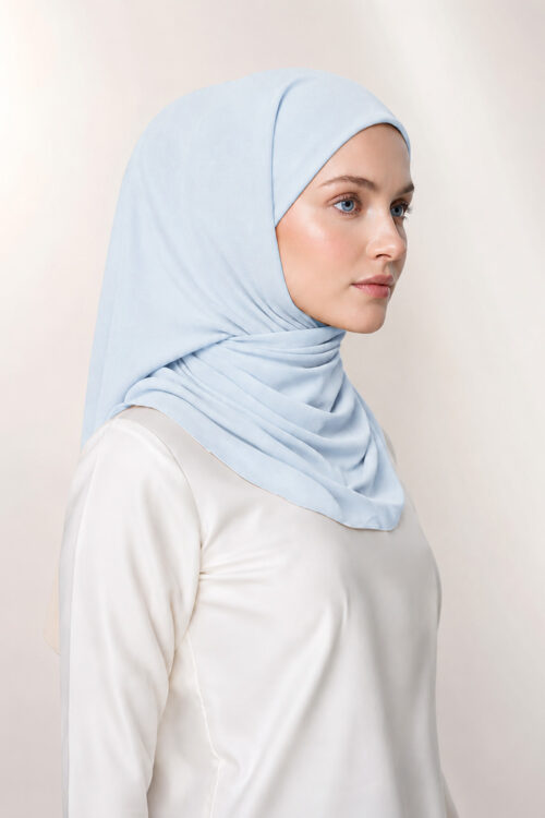 Tamara Hijab 2.0 "Lite Chiffon" - Cotton Blue
