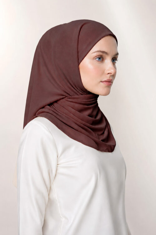 Tamara Hijab 2.0 "Lite Chiffon" - Dark Wood