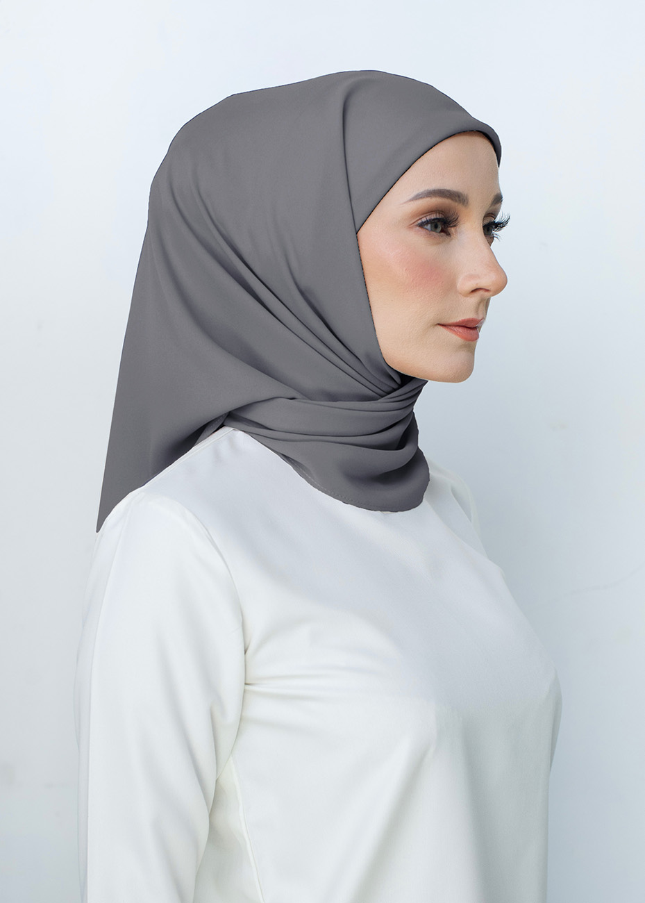 Tamara Hijab "Lite Chiffon" - Ash Gray