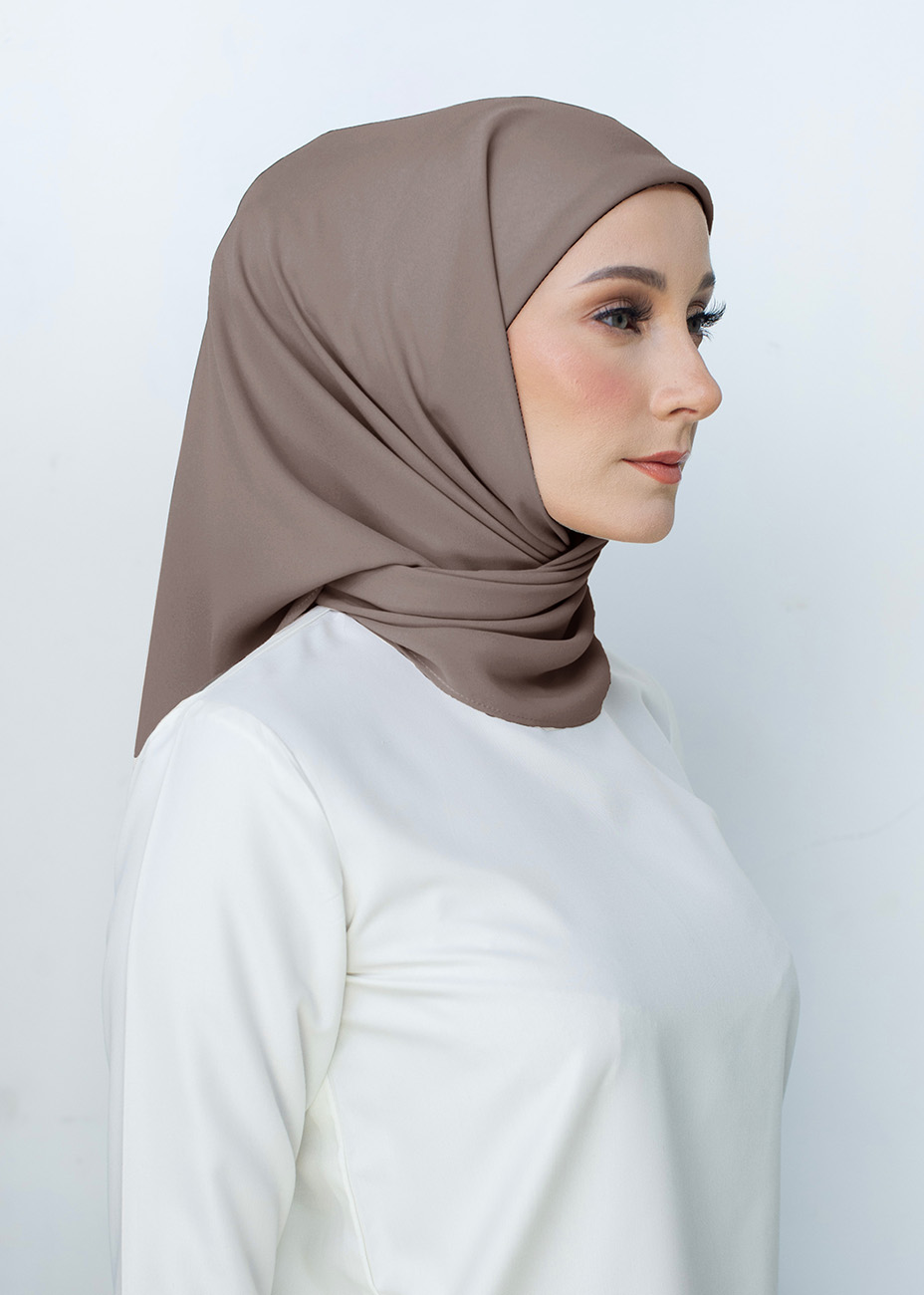 Tamara Hijab "Lite Chiffon" - Coffee