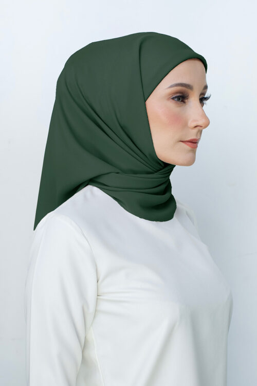Tamara Hijab "Lite Chiffon" - Dark Green