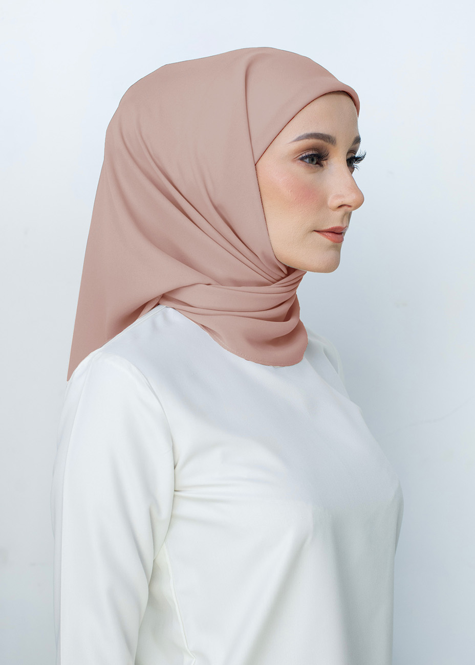 Tamara Hijab "Lite Chiffon" - Warm Brown