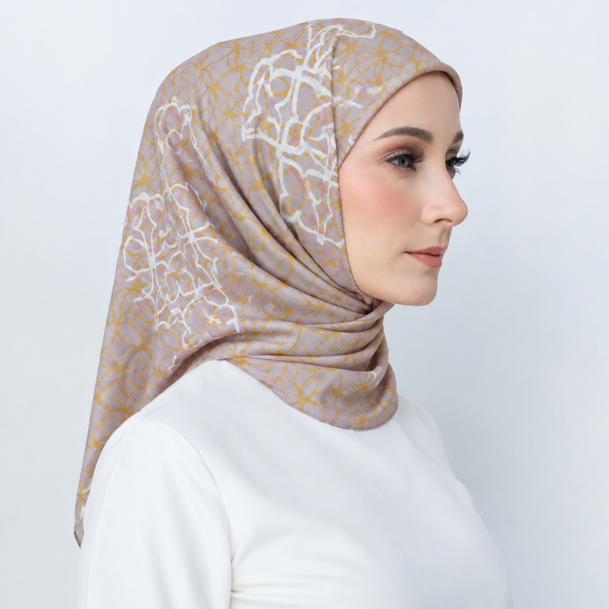 TAMARA HIJAB LUXE BATIK - Kemboja Cashmere