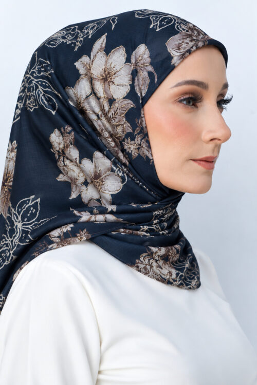 Tamara Hijab "Regal Series" - Sapphire Fleur