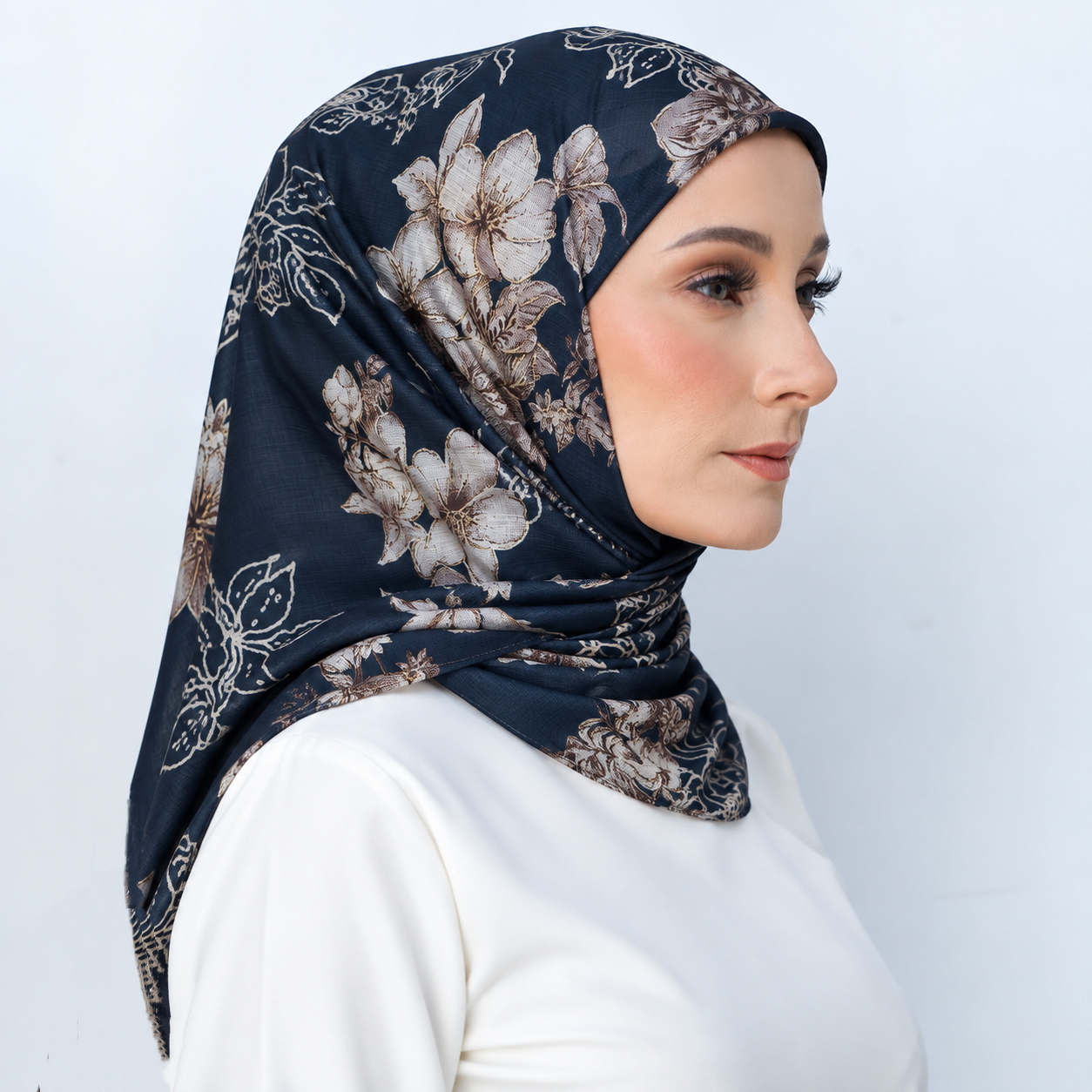 Tamara Hijab "Regal Series" - Sapphire Fleur