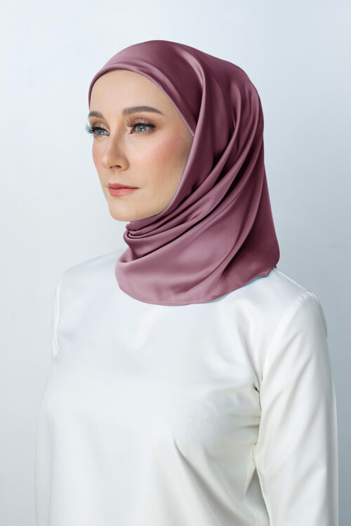 Tamara Hijab "Satin Silk" - Dark Violet
