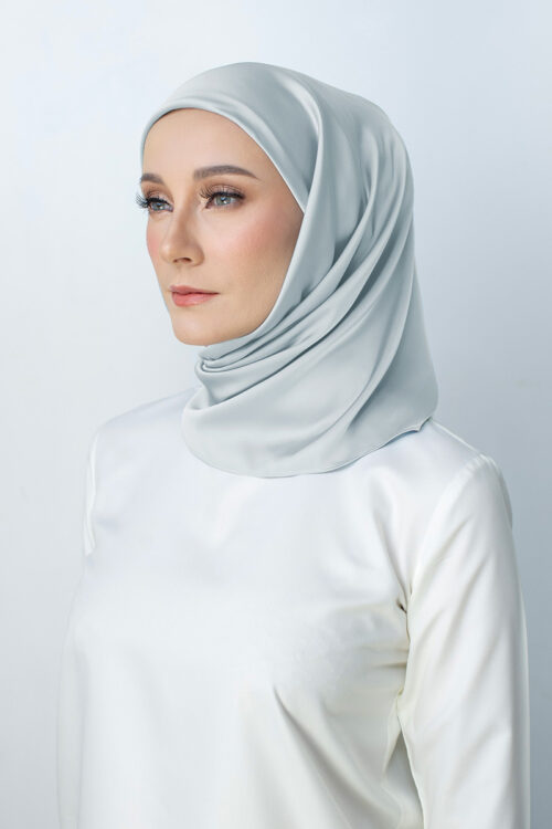 Tamara Hijab "Satin Silk" - Icy Cloud